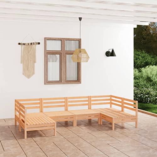 Lauuoeriau Haus & Garten, Möbel: 6-teiliges Garten-Lounge-Set, Massivholz, Kiefer Lauuoeriau Haus & Garten, Möbel: 6-teiliges Garten-Lounge-Set, Massivholz, Kiefer von Lauuoeriau