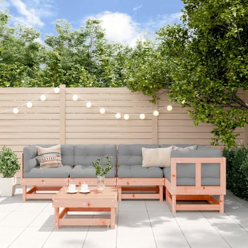 Lauuoeriau Haus & Garten, Möbel: 6-teiliges Garten-Lounge-Set, Massivholz Douglas Lauuoeriau Haus & Garten, Möbel: 6-teiliges Garten-Lounge-Set, Massivholz Douglas von Lauuoeriau
