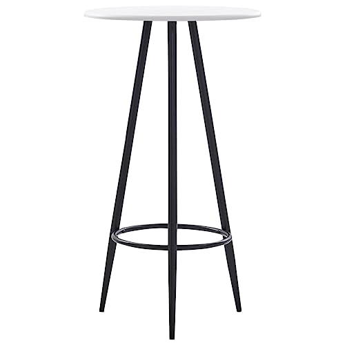 Lauuoeriau Home & Garden,Furniture Bartisch Weiß 60x107,5 cm MDF Lauuoeriau Home & Garden,Furniture Bartisch Weiß 60x107,5 cm MDF von Lauuoeriau