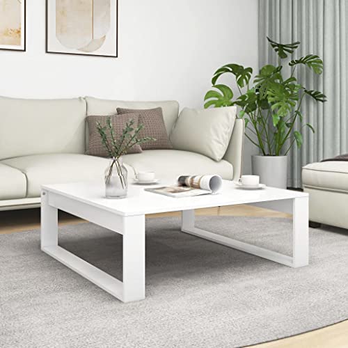 Lauuoeriau Home & Garden,Furniture-Coffee Table White 100x100x35cm Engineered Wood Lauuoeriau Home & Garden,Furniture-Coffee Table White 100x100x35cm Engineered Wood von Lauuoeriau