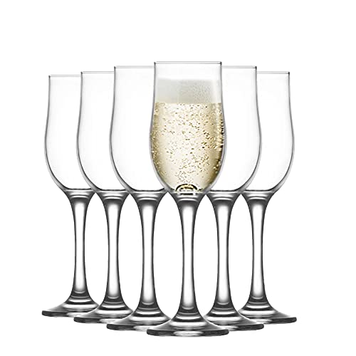 Lav Nevakar - Champagnerflöten - 195 ml - Set mit 12 Stück von Lav