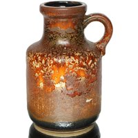 Braune Scheurich Keramik Vase, Modell 414-16 von LavaHaus