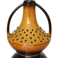 Große Schlossberg Keramik Vase, Mit Fat Lava Glasur von LavaHaus