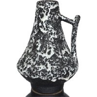 Jopeko Keramik Vase Mit Fat Lava Dekor, Modell 44/20 von LavaHaus
