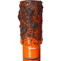 Keramik Vase in Orange Mit Knuspriger Lavaglasur - Otto Keramik Keramik Vase in Orange Mit Knuspriger Lavaglasur - Otto Keramik von LavaHaus