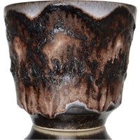 Kleiner Übertopf Aus Keramik Mit Lavaglasur - Dumler & Breiden von LavaHaus