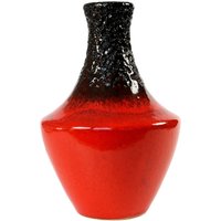 Rote Silberdistel Fat Lava Vase 29-20 von LavaHaus