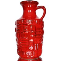 Übelacker Keramik Vase in Rot 1687-21, Ü-Keramik - Design Abstrakt Von Halidan Kutlu von LavaHaus