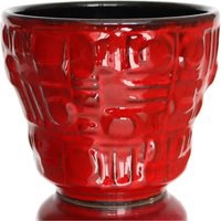 Übelacker - Kleiner Übertopf Aus Keramik in Rot Ü-Keramik von LavaHaus