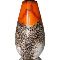 Übelacker Vase in Orange, Modell 455/20 - Ü-Keramik von LavaHaus