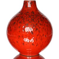 Wächtersbach Vase in Rot & Schwarz von LavaHaus