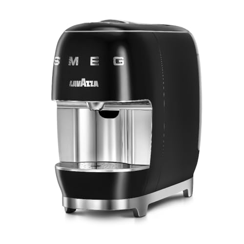 Lavazza 18000448 Kaffeekapselmaschine, A Modo Mio Smeg, schwarz von Lavazza