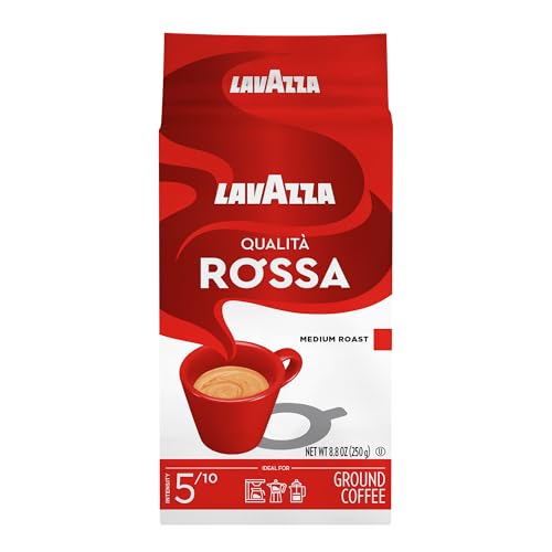 Lavazza Qualita Rossa - Caffe Ground Espresso, 8.8-Ounce Bricks (Pack of 4) by Lavazza von Lavazza