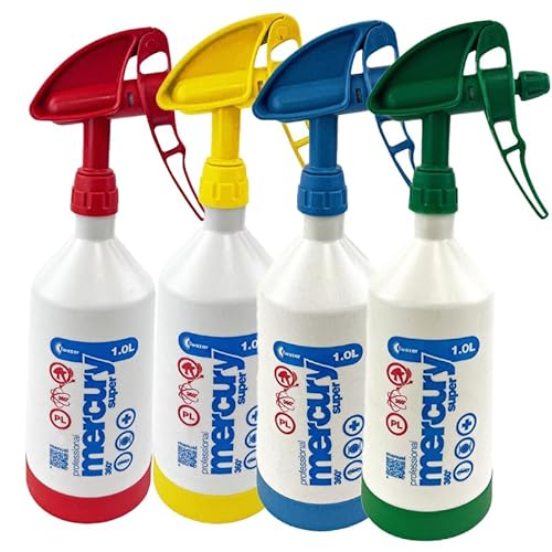 KWAZAR Handsprüher Mercury PRO 4 x 1 L von Lave Auto Pro