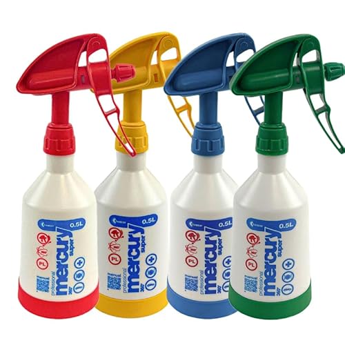 KWAZAR Handsprüher Mercury Pro 4er Pack 0,5 Liter von Lave Auto Pro