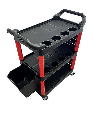 LAVE AUTO PRO - Werkstattwagen Detailing - Mobiler Werkstattwagen mit 4 Rollen von Lave Auto Pro