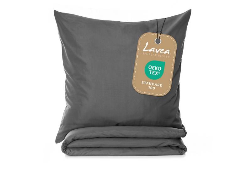 Lavea Bettwäsche Bettwäsche Set 135x200 + 80x80 aus Mikrofaser Ultraweich, 2 teilig, Atmungsaktiv, Hypoallergen von Lavea