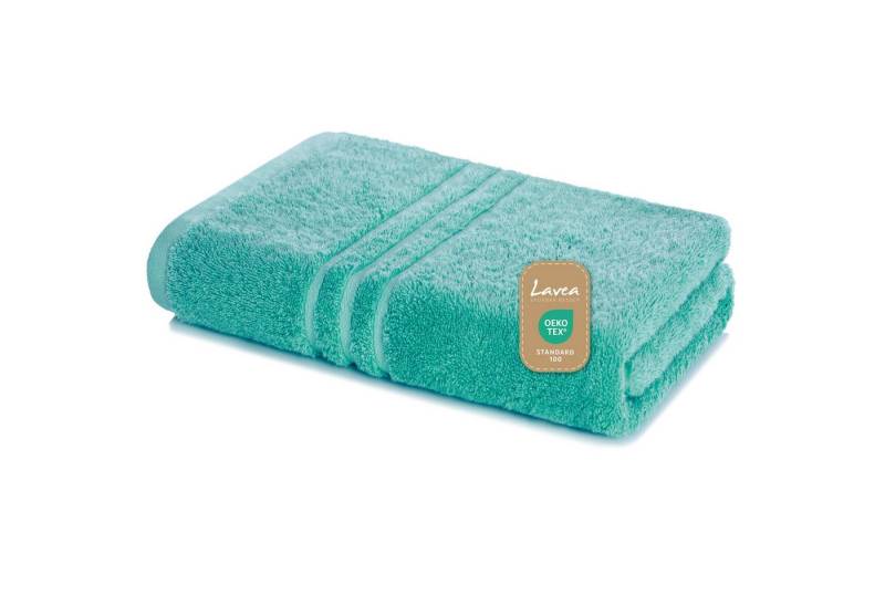 Lavea Handtuch Set saugstarke Frottierserie Elena, aus 100% strapazierfähiger Baumwolle (80x200cm, 1-St), Saunatuch - angenehmes Hautgefühl bei jedem Sauna-Gang - 500g/m² von Lavea