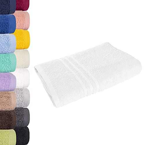 Lavea Saunatuch Saunahandtuch 80x200cm - Weiß, 500gr/m², 100% Baumwolle Lavea Saunatuch Saunahandtuch 80x200cm - Weiß, 500gr/m², 100% Baumwolle von Lavea