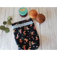 2 in 1 Brotbeutel Brotkorb Brotkörbchen Brötchentasche Waldtiere Eichhörnchen 2 in 1 Brotbeutel Brotkorb Brotkörbchen Brötchentasche Waldtiere Eichhörnchen von Lavietido