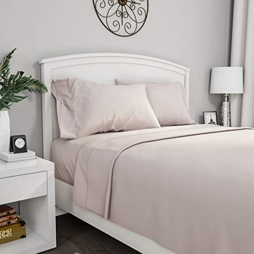 Lavish Home Gebürstete Mikrofaser-Bettlaken-Set, Queensize-Bett, Beige Lavish Home Gebürstete Mikrofaser-Bettlaken-Set, Queensize-Bett, Beige von Lavish Home
