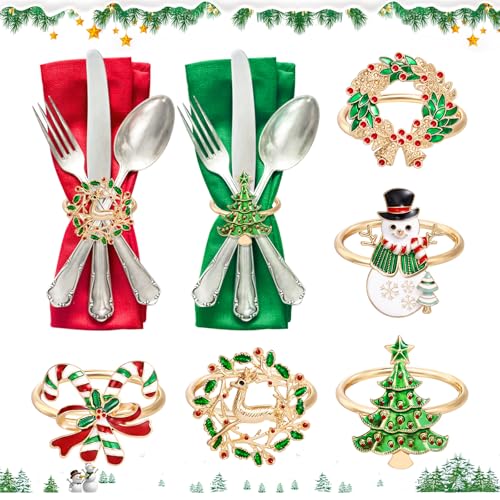 5 Stück Serviettenring Weihnachten,Weihnachten Servietten-Ringe,Merry Christmas Serviettenhalter für Weihnachten,Weihnachtsbaum Christmas Napkin Rings für Weihnachtsfeiern Esstischdekoration 5 Stück Serviettenring Weihnachten,Weihnachten Servietten-Ringe,Merry Christmas Serviettenhalter für Weihnachten,Weihnachtsbaum Christmas Napkin Rings für Weihnachtsfeiern Esstischdekoration von LavishSunflower