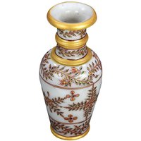 Großzügige Touch Celeste Marmor Vase von LavishTouchDecor
