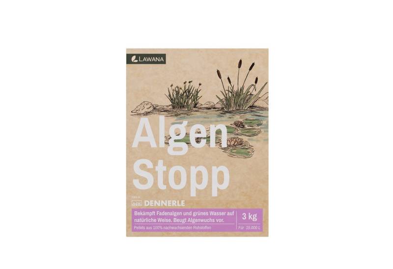 Lawana Algenbekämpfung Algen Stopp, 100% natürlich, kompostierbar von Lawana