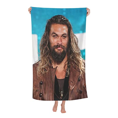 Jason Handtuch Momoa Handtuch Badezimmer 52X32 Mikrofaser Stranddecke Handtuch Baden für Erwachsene Frauen Männer von Lawenp