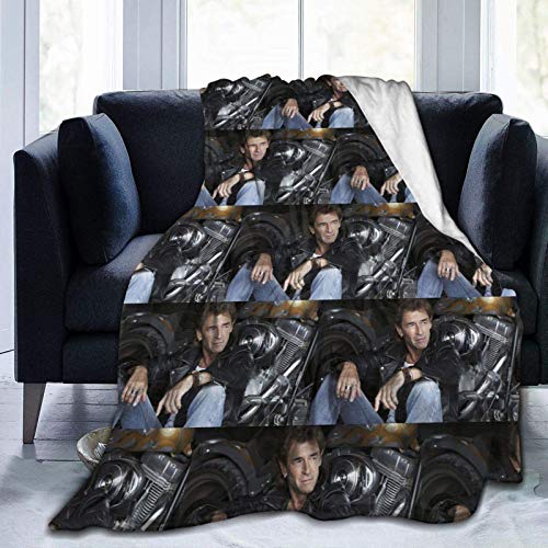 Lawenp Warme leichte weiche gemütliche Decke Peter Maffay Flanell Fleece Decke für Wohnzimmer Office Company Home Couch Bett Sofa 50 'X40' von Lawenp