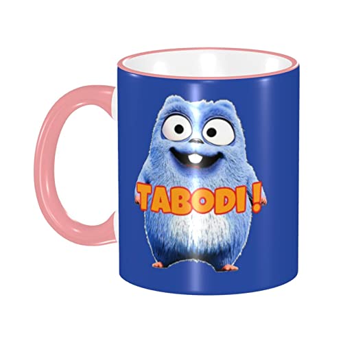 Tasse für Grizzlybär und die Lemminge Tabodi 3D geformte Keramik Kaffeetasse Teetasse – Bone China Tasse – 330 ml von Lawenp