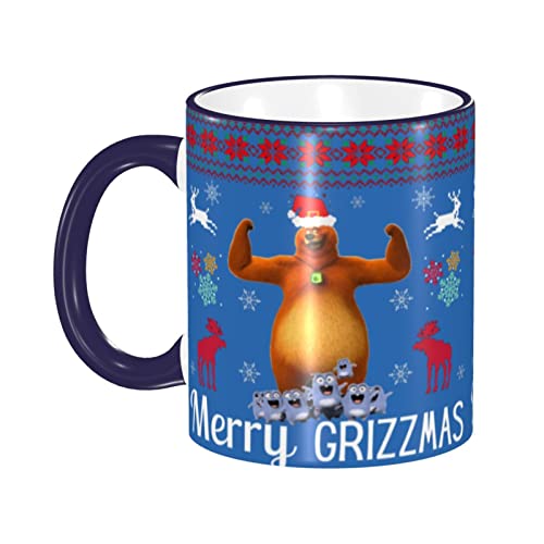 Tasse für Grizzy und die Lemminge, 11 Unzen Keramik, glänzend, Geschenk für Kaffeeliebhaber, Zitat-Tasse, Geschenke für Männer und Frauen. von Lawenp
