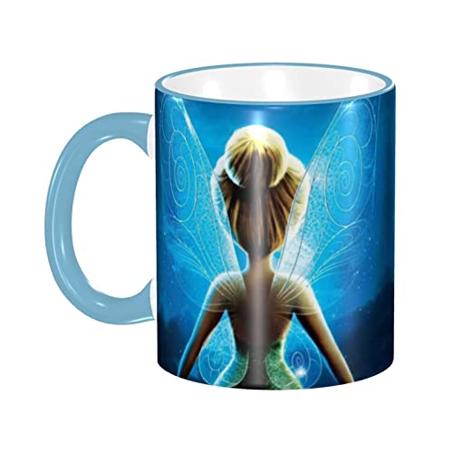 Tasse für Tinkerbell 330 ml Feine Keramiktasse mit makelloser Glasuroberfläche Teetasse für den Geburtstag eines Freundes von Lawenp