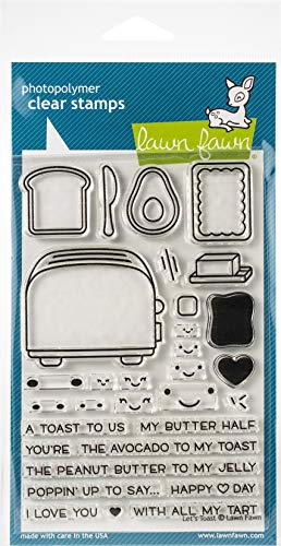 Lawn Fawn, Clear Stamp, Let's Toast von Lawn Fawn