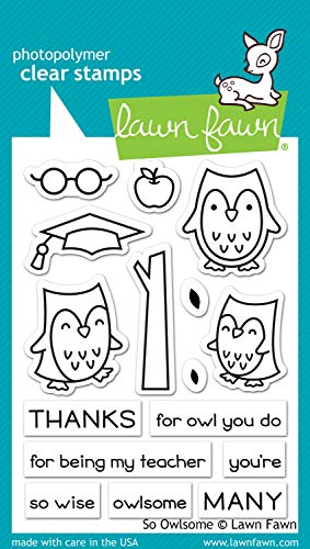 Lawn Fawn, Clear Stamp, so owlsome von Lawn Fawn