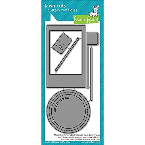 Lawn Fawn, Lawn cuts/Stanzschablone, Magic iris Camera Pull-tab add-on von Lawn Fawn