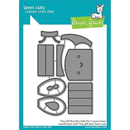 Lawn Fawn, Lawn cuts/Stanzschablone, Tiny Gift Box bee add-on von Lawn Fawn