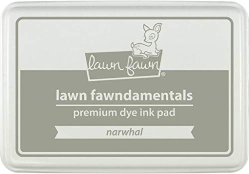 Lawn Fawn, Lawn fawndamentals, Premium dye Ink pad, 55x85mm, narwhal von Lawn Fawn