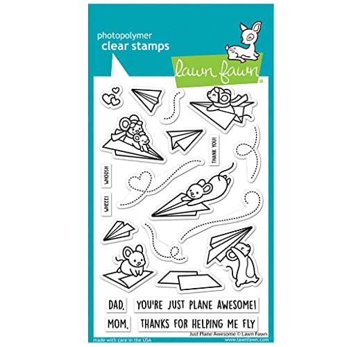 Lawn Fawn Clear Stamp Set-Just Plane Awesome von Lawn Fawn