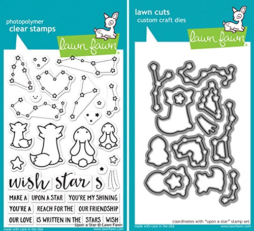 Lawn Fawn Upon a Star Stamp and Die Set - Two Item Bundle von Lawn Fawn