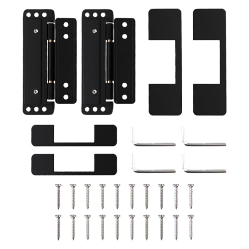 2 Türscharniere mit verstellbarem Mechanismus, verdecktes Design für sicheren und sicheren Türbetrieb von Lawnoval