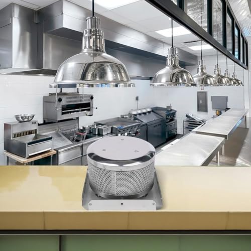 304 Edelstahl Terrassenstrahler Brennnetz Einfacher Austausch Ohne Bohren von Lawnoval