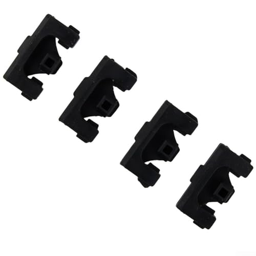 4 Stück für Luftfritteusen-Silikonfüße, Schäden an der Grillpfanne mit einfacher Entfernungsfunktion (1) von Lawnoval