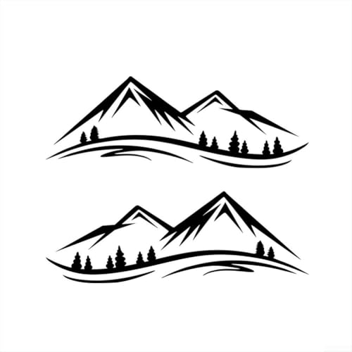 Auffälliges 2-teiliges Aufkleber-Set für Wohnmobile mit Natur-Grafiken Auffälliges 2-teiliges Aufkleber-Set für Wohnmobile mit Natur-Grafiken von Lawnoval