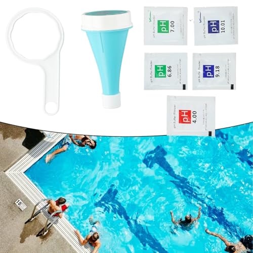 Digitaler Wasseranalysator 6 in 1 pH, ORP, Temperatur mit App-Integration von Lawnoval