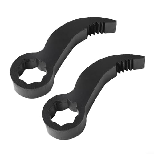 Hebelstangenschlüssel Adapter Kopf Werkzeug für Fahrzeug Nivellierung und Reparatur aus wärmebehandeltem Chrom-Vanadium-Stahl passend für 1/2 Zoll und 3/8 Zoll (1/2 Zoll) von Lawnoval