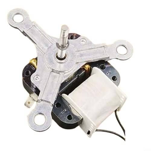 Lawnoval Asynchroner Fritteusenmotor für YJF6016C, 220 V, Ersatz-Lüfterzubehör mit quadratischen oder dreieckigen dünnen Schäften (6–4,5 cm) von Lawnoval