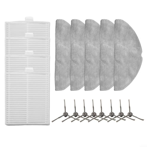 Lawnoval Für Lubluelu L20 Wischmopp-Pads Seitenbürstenfilter-Set für Honiture V8 Pro Roboterstaubsauger für verbesserte Staubfilterung Lawnoval Für Lubluelu L20 Wischmopp-Pads Seitenbürstenfilter-Set für Honiture V8 Pro Roboterstaubsauger für verbesserte Staubfilterung von Lawnoval