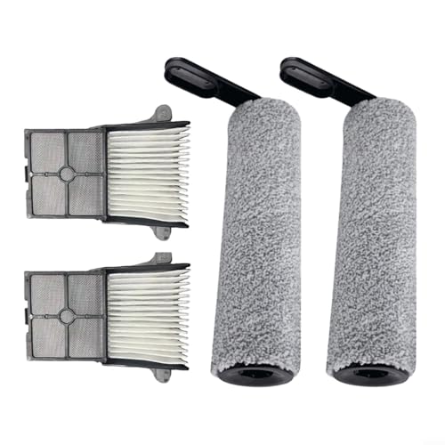 Lawnoval Für Tineco Floor S7 S7 Pro Teile-Set, Mikrofaser-Bürstenrolle und HEPA-Filter für schnurlosen Nass-Trockensauger Wischmopp-Zubehör-Set Lawnoval Für Tineco Floor S7 S7 Pro Teile-Set, Mikrofaser-Bürstenrolle und HEPA-Filter für schnurlosen Nass-Trockensauger Wischmopp-Zubehör-Set von Lawnoval