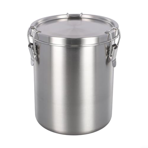 Lawnoval Luftdichte Frischhaltedosen für Küche, Kaffeebohnen, Tee, Zucker, Mehl, Edelstahl, rostbeständig, versiegelte Behälter, leicht zu reinigen (1600 ml) von Lawnoval